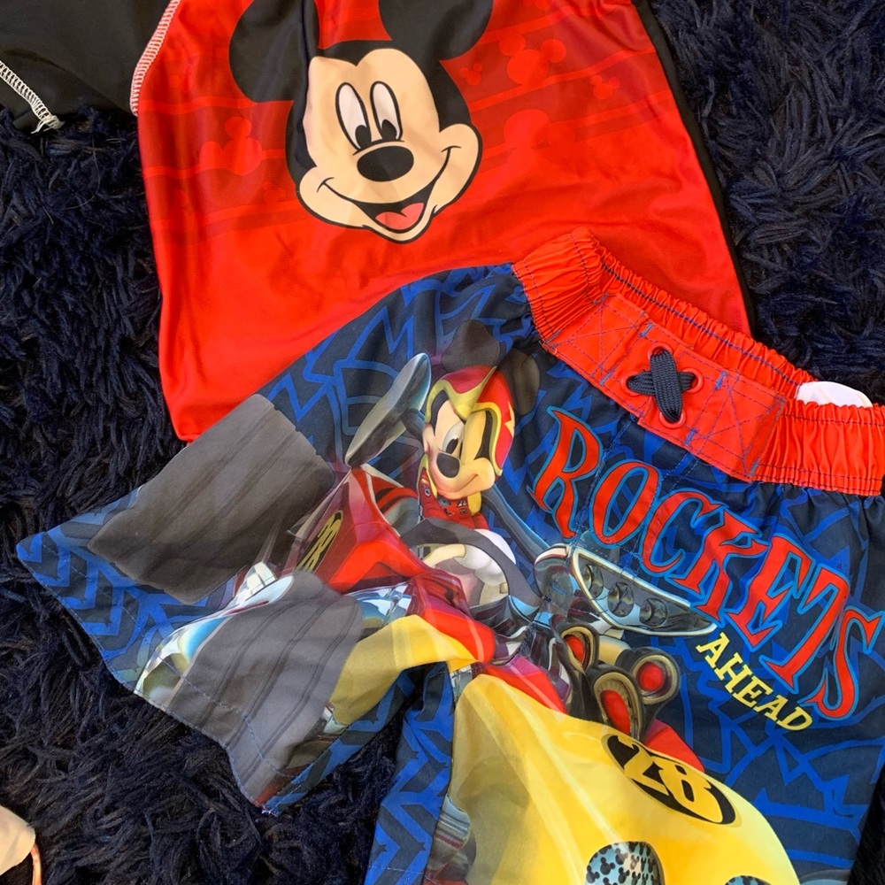 Boys Mickey Mouse Swim Set